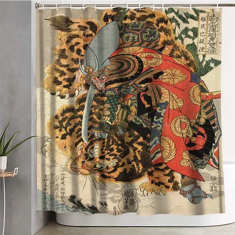 Падающий туман водопад тридцать шесть обзор Fuji Ukiyo-e Ретро стиль две краны сосна