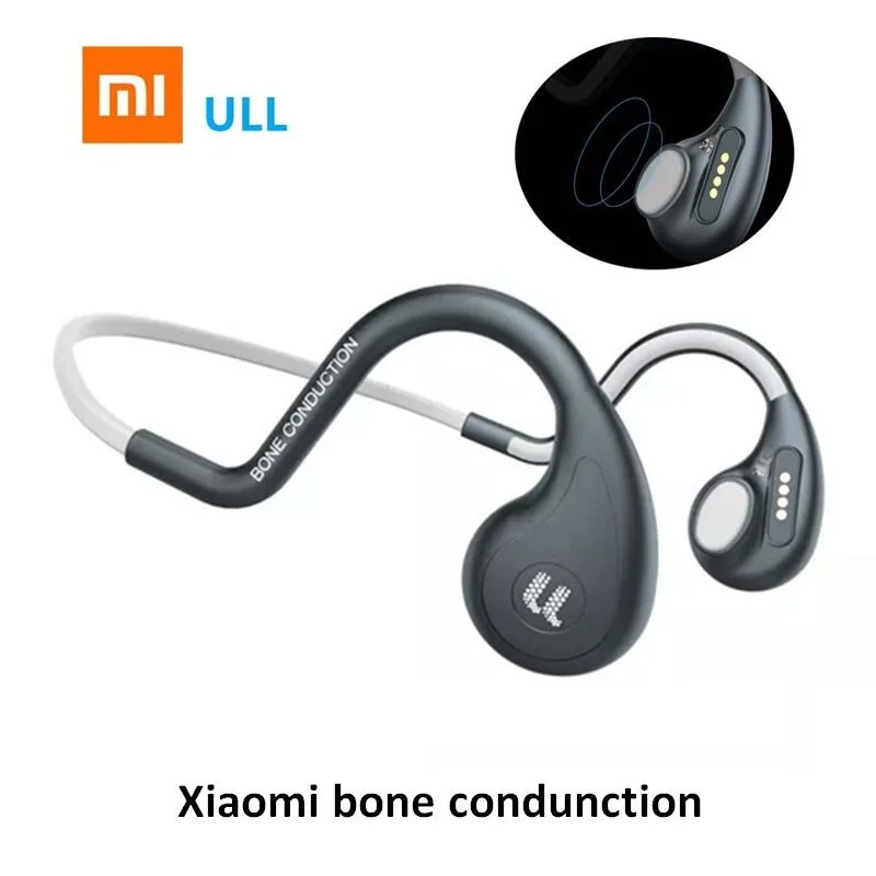 

Xiaomi bone conduction headphones me-200 bluetooth wireless sports earphone ip66 waterproof headset microphone hands free Best