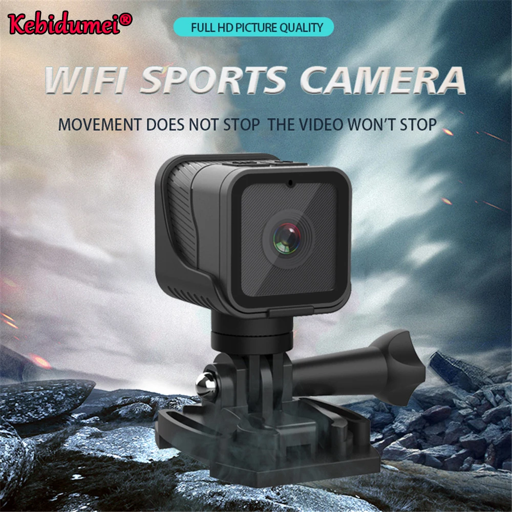 

CS03 Outdoor Video Recording Camera Full HD 1080P WiFi Camera Portable Underwater Waterproof Sport Camcorder With Built-in Mic
