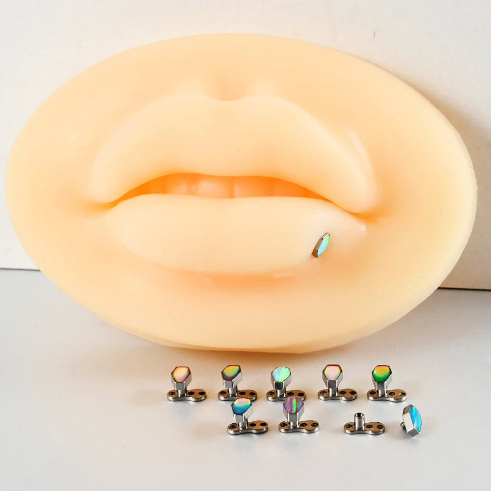 1 шт. 16 г класс 23 титановая флэш-пленка опаловые топы для гроба и дермальная основа