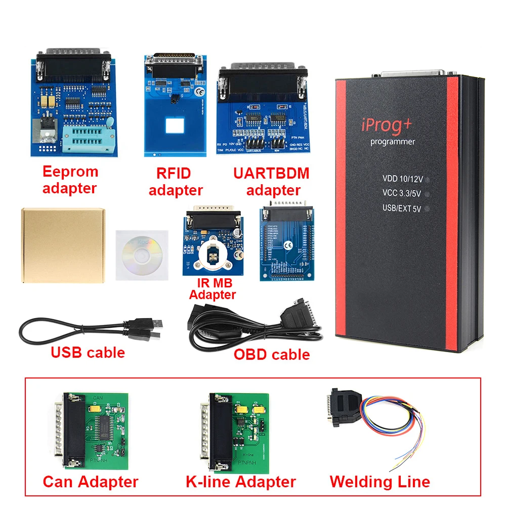 Программатор ключей Iprog + V87 2022 Eeprom IMMO автомагнитола подушка безопасности сброс