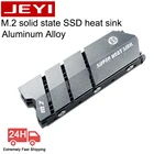 JEYI ColdFish серый SSD M2 радиатор утолщенный охлаждающий лист термальная Подушка NGFF NVME M.2 2280 алюминиевый силиконовый радиатор охлаждения