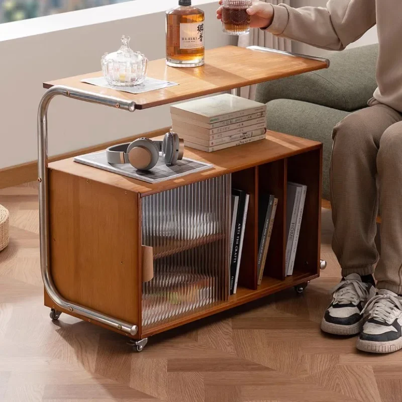 Мобильный диван кофейный столик маленькая тележка боковой шкаф для гостиной