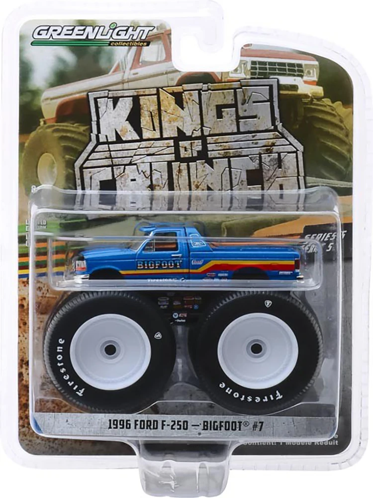 

GreenLight литые под давлением в масштабе 1:64, модель грузовика Ford 7-1996, коллекционные сувенирные украшения, демонстрационные игрушки для автомоб...
