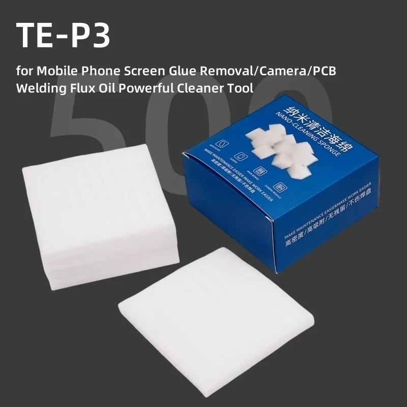 Нано-чистящая губка для ЖК-экрана мобильного телефона без остатков печатной