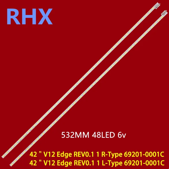 Лента подсветки ЖК-телевизора для 42 V12 Edge REV0.1 L/R-Type 6922L-0014A 6920L-0001C