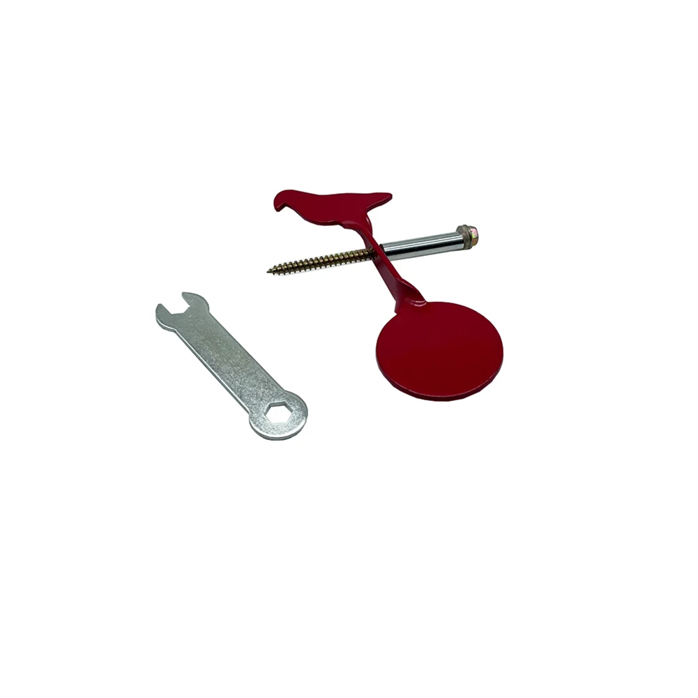 

Outdoor Shootings Target Hunting Training Carbon Steel Targets With Double Spinners 360° Rotation Protable Exercise Tool