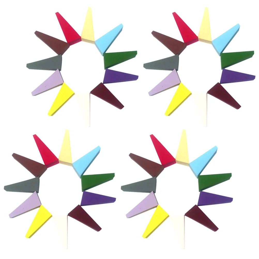 

50Pcs Make Supple Sponges Applicators Breathable Puff Convenient Sponges