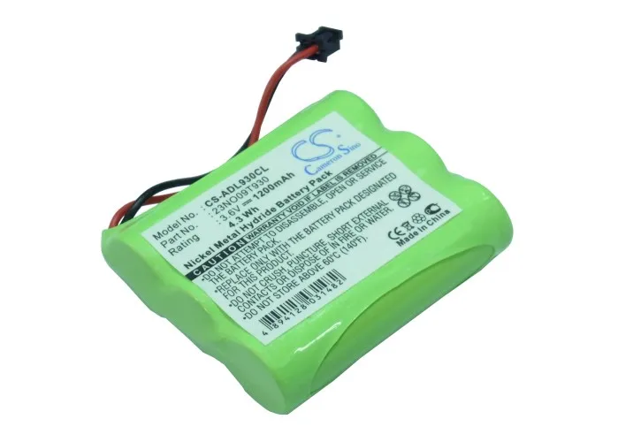 

1200mAh 124402 Battery for AEG Flair D Flair DA Flair CS41 BT-192 CLT5 CS41 Liberty Flair
