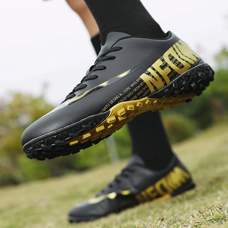 SENAGE Children Professional Soccer Shoes Outdoors Football Cleats Kids Boy Futsal Turf Sneakers Men Training Football Boots