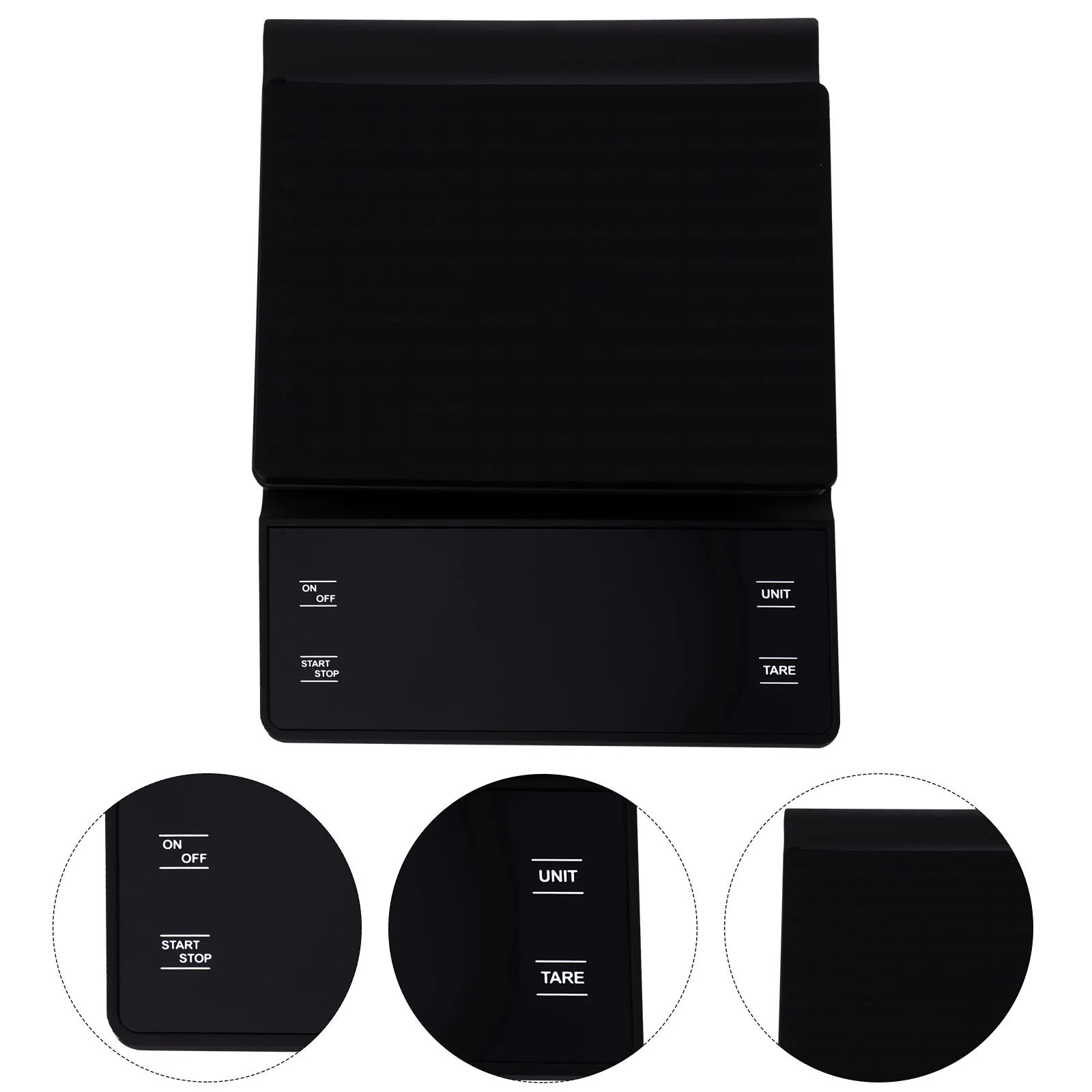 

Scale Coffee Timer With Food Espresso Scales Over Pour Small Stainless Steel Kitchen Digital Glass Tempered Electronic