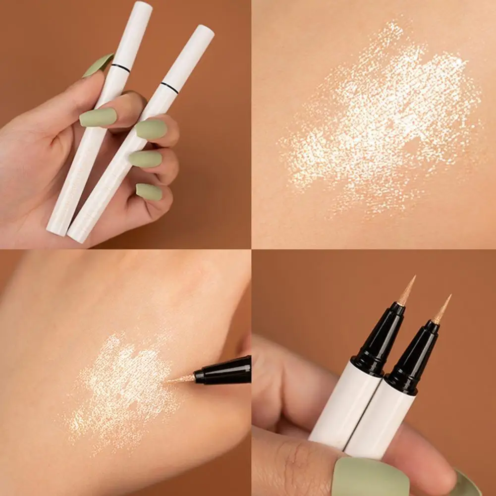 

1g Lying Silkworm Pen Useful Makeup Tool Cosmetics Eyeliner Pen Shiny Effect Non-fading Liquid Eyeliner