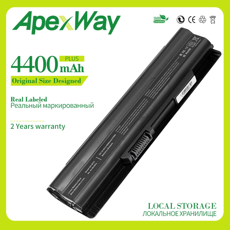 

ApexWay 4400mAh BTY-S14 S15 Laptop battery For MSI GE70 GE60 FX720 GE620 GE620DX GE70 A6500 CR41 CR61 FR720 CX70 FX700