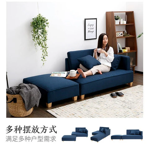 Commercial Modern Sofas Living Room Luxury Prefabricated Lazy Sofa Bean Bag Chaise Longue Canape Salon Bedroom Set Furniture