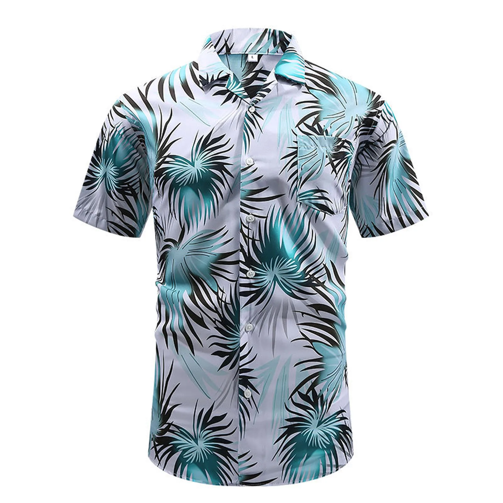 

2023 Summer Beach Hawaiian Shirt Mens Fashion Short Sleeve Men's Shirt Blouse Designer Casual Menshirts Vintage camisa masculina