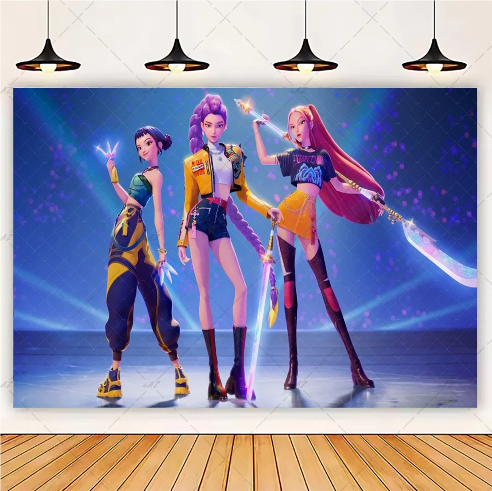 Виниловый тематический фон для вечеринки 