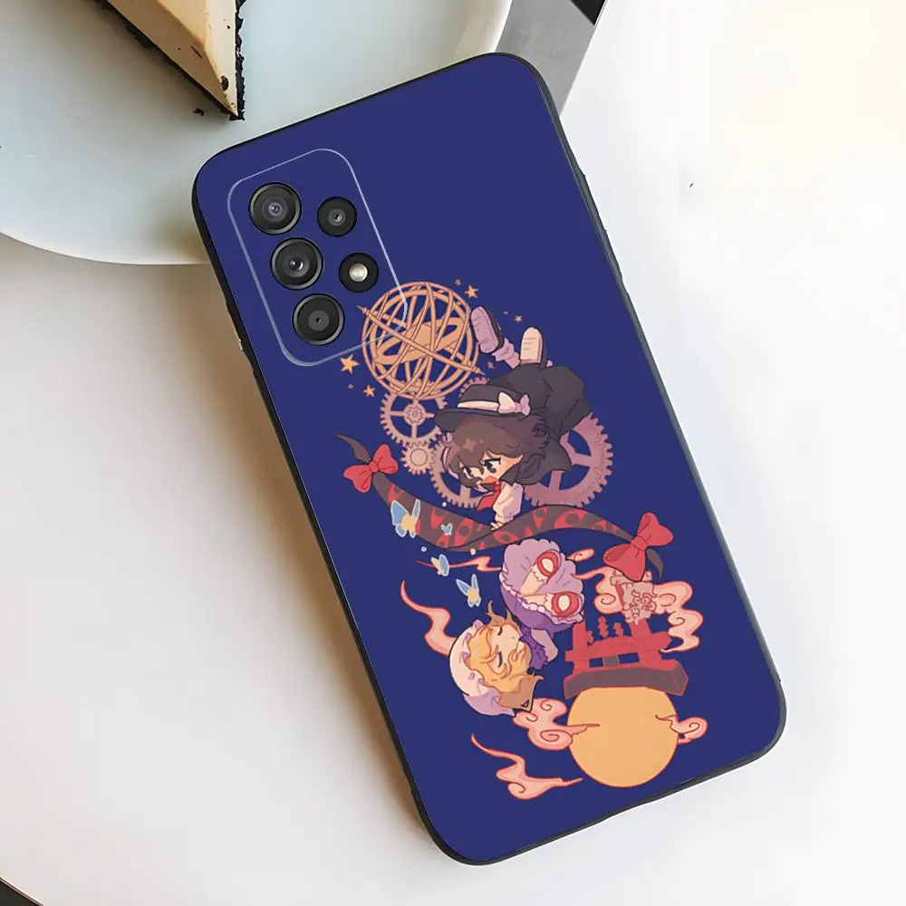 Фото Чехол для телефона с изображением аниме Touhou для Samsung S26 S25 Edge S24 S23 S22 S21 Ultra Plus Fe A55 56 15 4G 5G Galaxy, силиконовый чехол №3