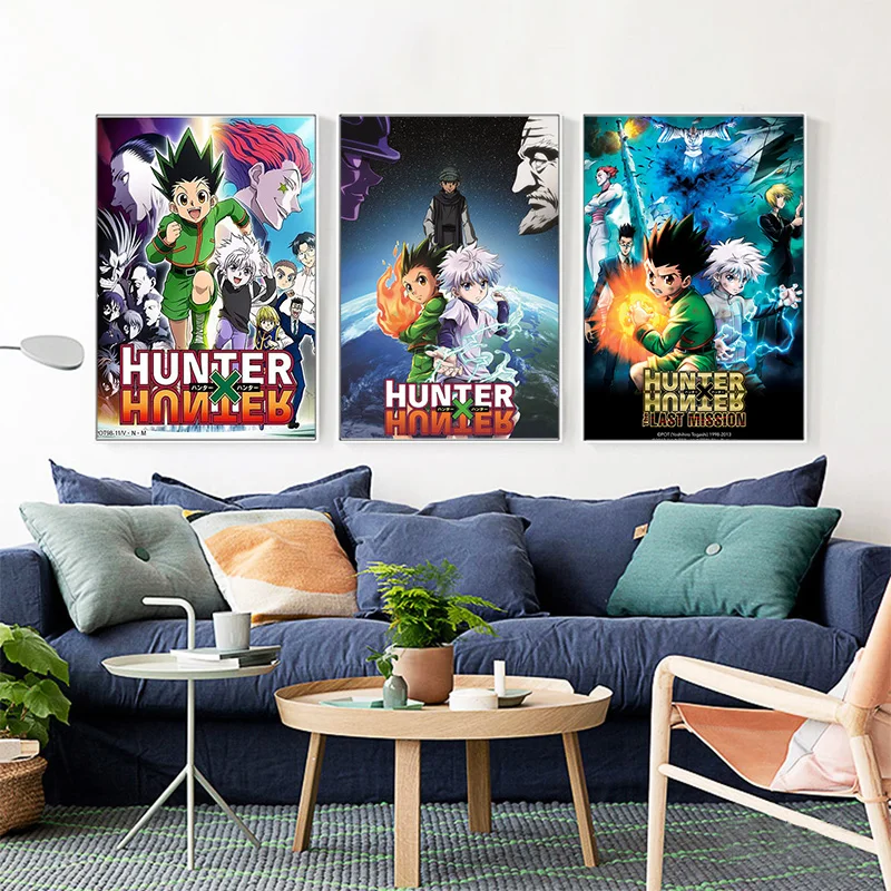 

Набор для рисования по номерам на холсте «Охотник X Hunter»
