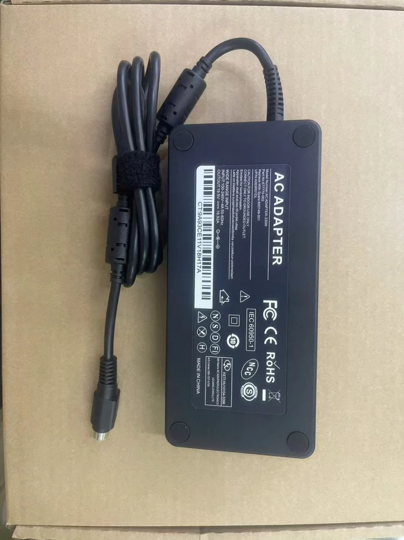 Адаптер питания с 4 отверстиями 330 Вт 19 5 В 16 92 А для MSI GT83VR GT73VR GT80S Clevo P370SM-A P570WM Asus ROG