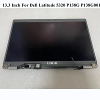13 3 for dell latitude 5320 p138f p13lcd screen assembly wxgahd fhd 19201080 replacement complete upper part display non touch