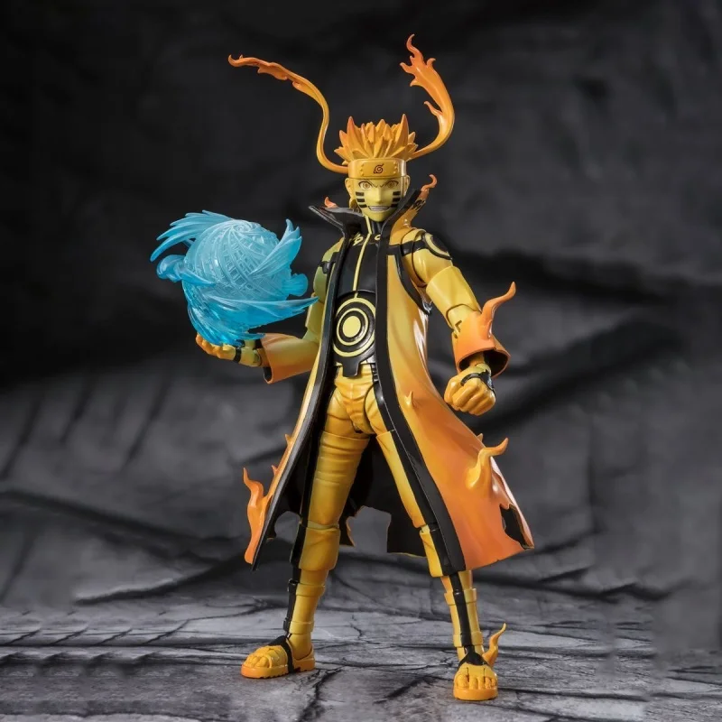 Фигурка Naruto Shippuden Shf Uzumaki Kurama Фигурки 16 см Аниме Rasengan Подвижная модель игрушки