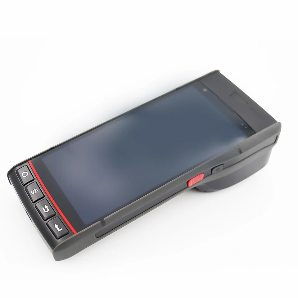 Фото Портативный сканер штрих-кодов Blovedream S60 с Wi-Fi, Android 8.0, термопринтер для чеков и QR-кодов, термопринтер для этикеток 58 мм №1