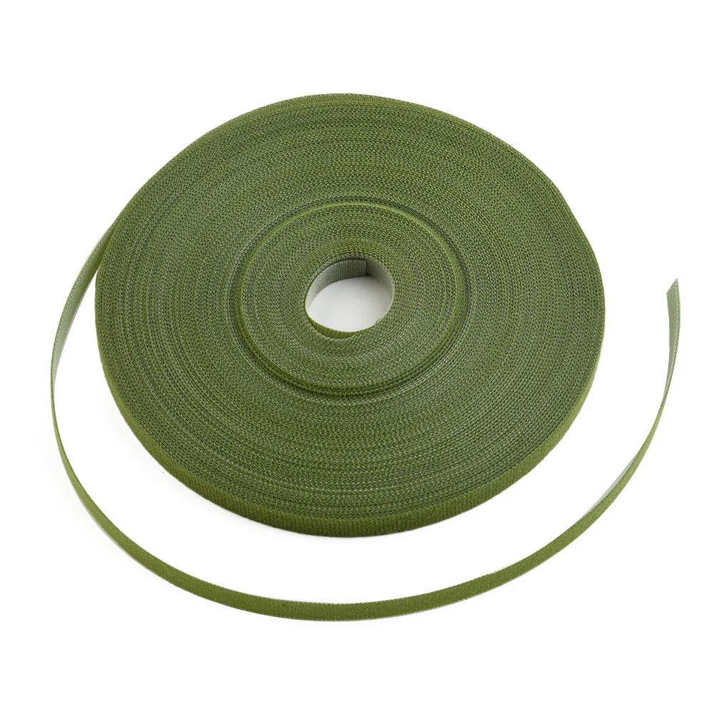 

25m Nylon Tie Tape Plant Ties Supports Bamboo Cane Wrap Support Garden Bamboo Cane Wrap Accessories Garden Hook Loop