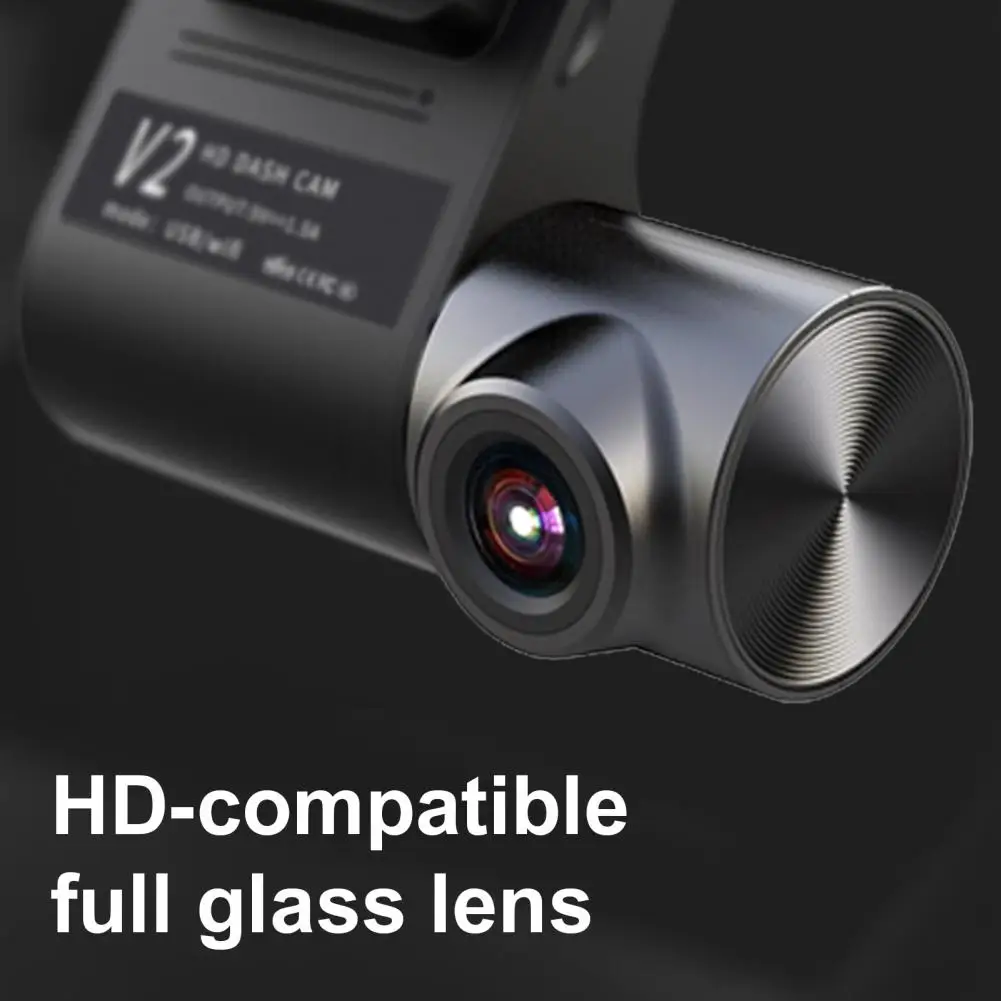 Скрытый автомобильный широкоугольный видеорегистратор 170 ночное видение Wi-Fi 720P