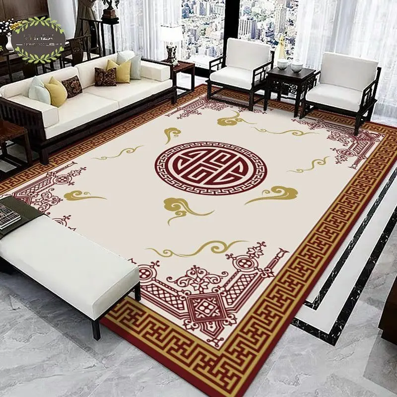 

Modern Simple Household Carpet Rectangular Anti-skid for Bedroom Living Room Rug Large Luxury Decoration Tapetes Area Doormats
