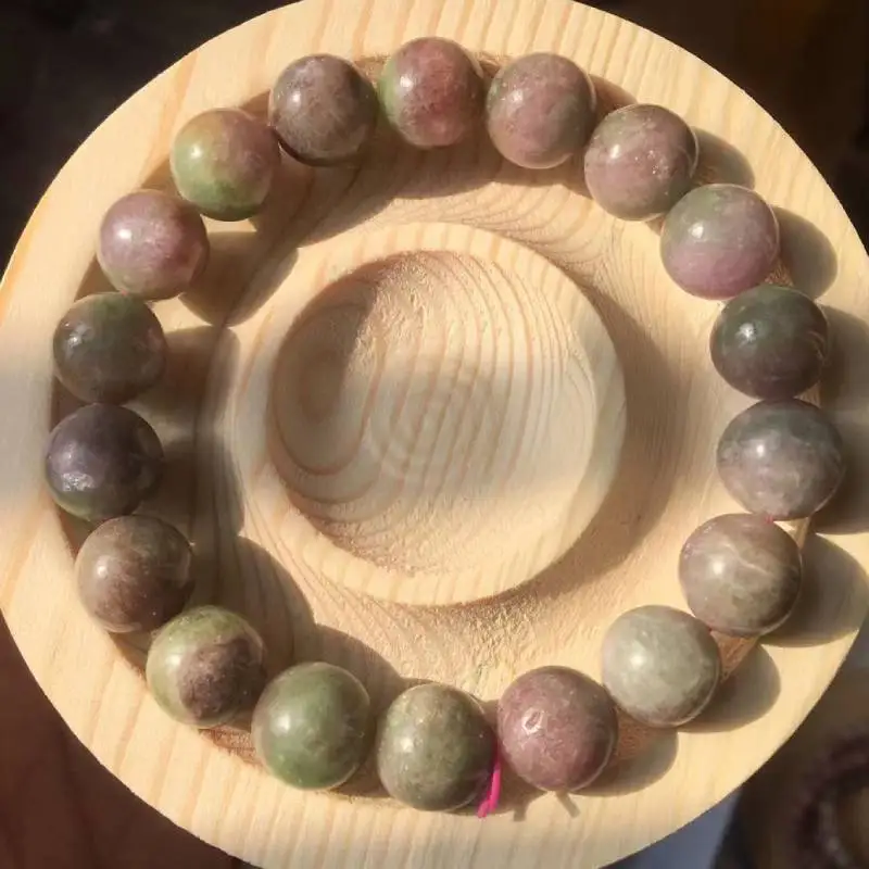 

(6) 1bracelet as photo approx11-11.8mm 17-18beads natural pink tourmaline AKAC