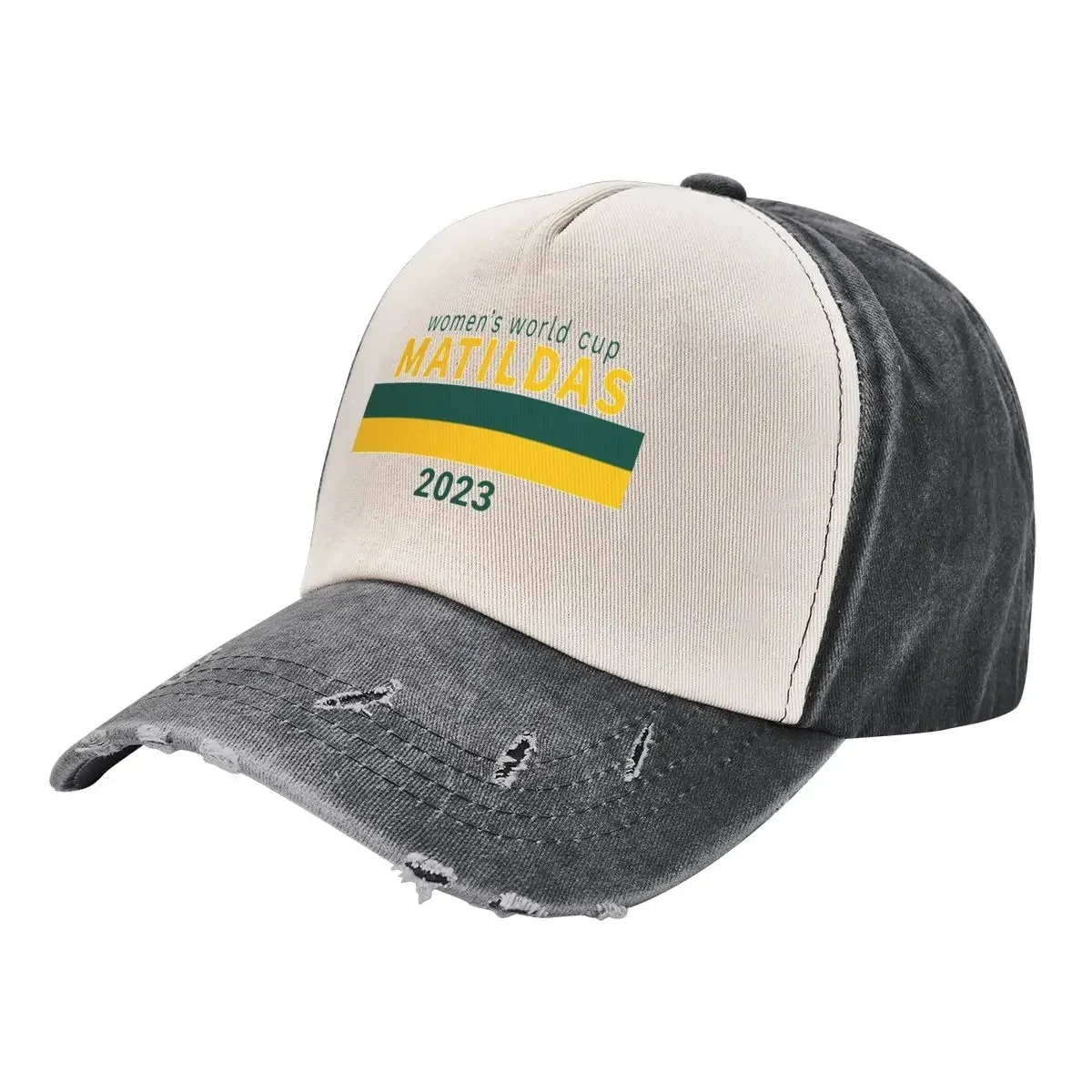 

Matildas Woman Soccer Team 2023 Australian Baseball Caps Vintage Distressed Denim Headwear Men Women Outdoor Workouts Caps Hat