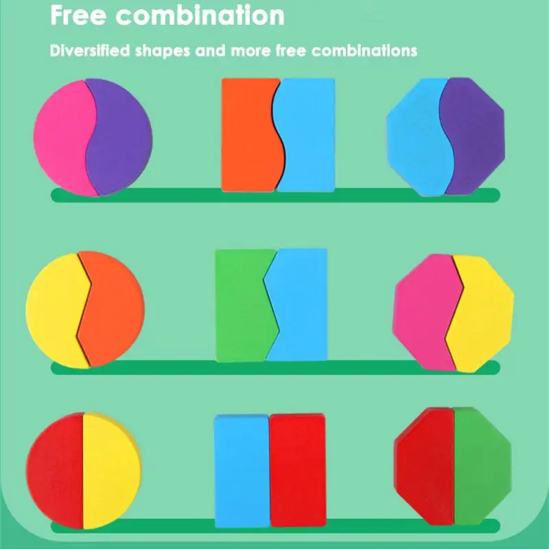 Детская Геометрическая познавательная доска раннего развития три-две формы