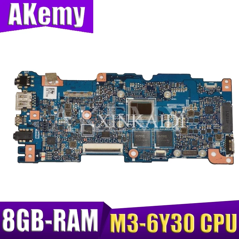 

Новинка! Материнская плата Akemy UX305CA REV 2,0 для ASUS UX305C UX305CA U305C Φ 100% протестирована OK M3-6Y3 0 ЦП 8GB-RAM