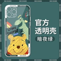 disney winnie pooh cartoon cases for iphone 13 12 11 pro max mini xr xs max 8 x 7 se 2022 full wrapped protection mobile coversr