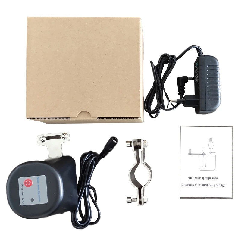 

Умный клапан для воды Tuya Zigbee 3,0, газовый клапан, переключатель, управление клапаном Bluetooth (штепсельная вилка европейского стандарта)