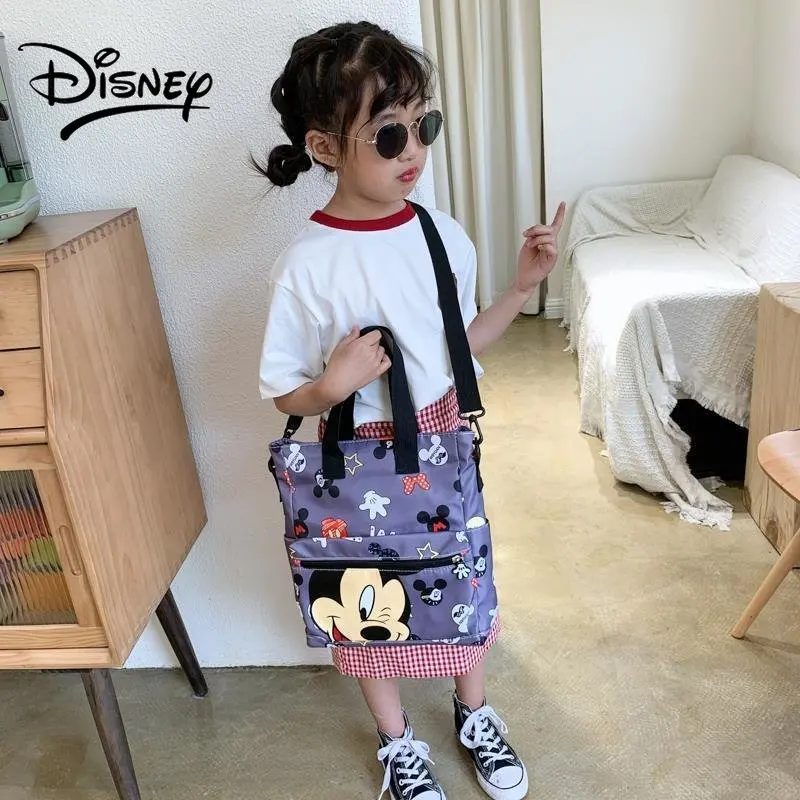 Disney Women's Bag Mickey Mouse Tote Handbag with Free Shipping Female Smiggle Designer Luxury Bags for Girls Kids Children Gift