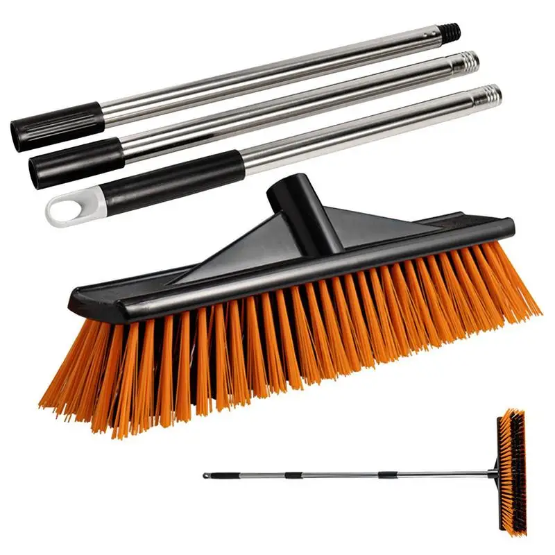 

Stiff Bristle Shower Scrubber Stiff Scrubber Brush Outdoor Sweeping Brush For Portable Outdoor Sweeping Floor Scrub Brush Grout