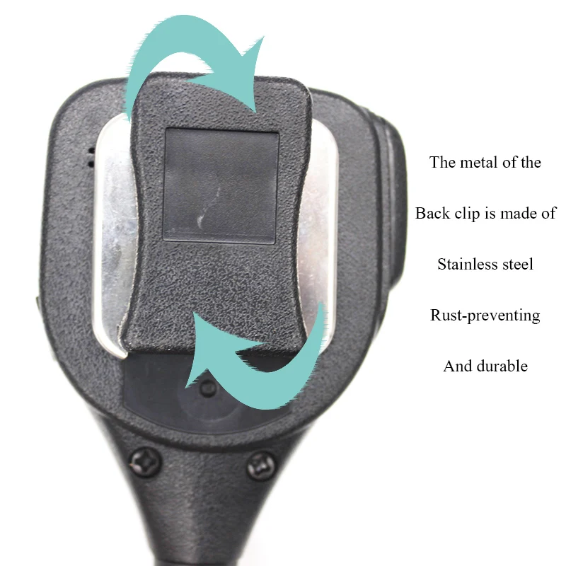 RISENKE Shoulder Remote Speaker Mic for Motorola XTS2500 XTS3000 XTS5000 MT1500 MTX1000 GP900 GP9000 HT1000 Radio Walkie Talkie