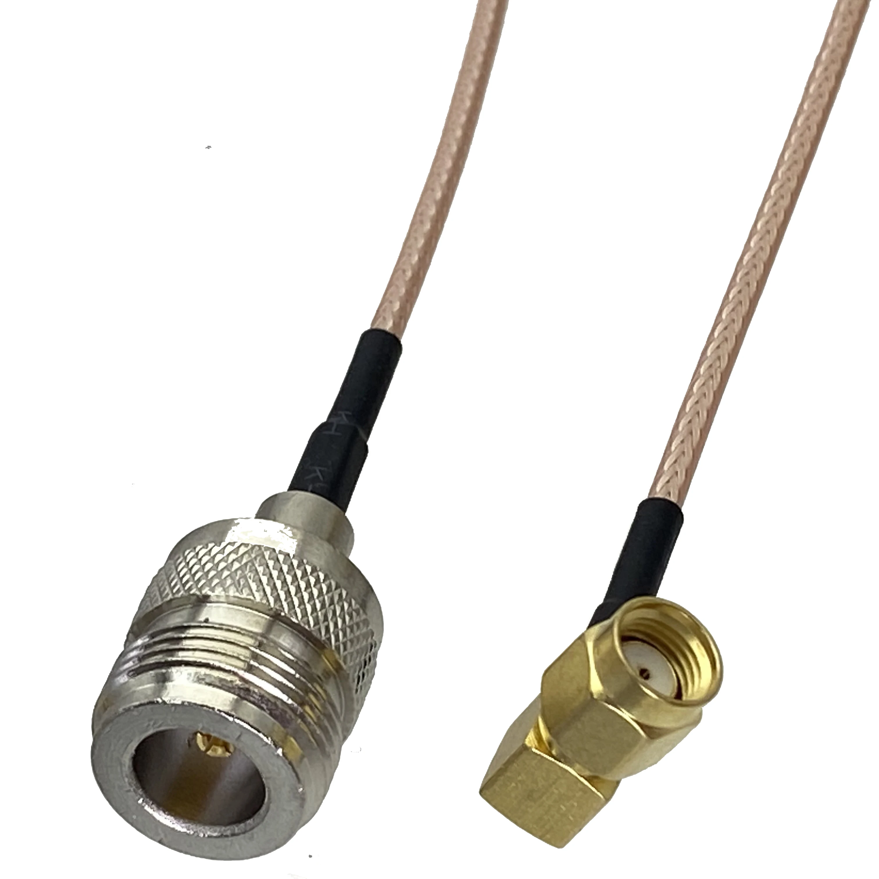 

1pcs RG316 N Female Jack to RP SMA Male Jack Right Angle Connector Crimp RF Coaxial Pigtail Jumper Cable New 4inch~20M