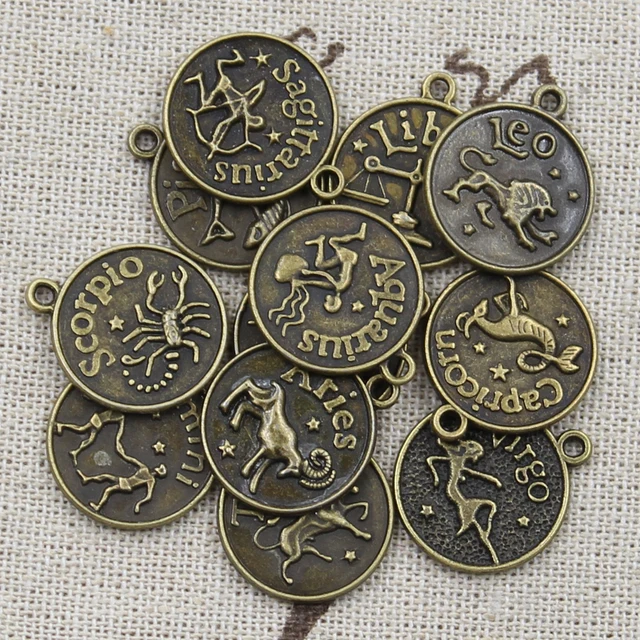 12 шт. Подвесок со знаками Зодиака Eunwol