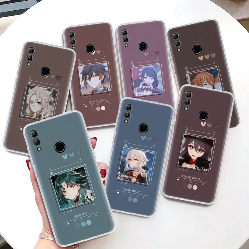 

Genshin Impact Love Coque Phone Case For Huawei Honor 8A 8S 8X 9X 10 Lite 9 20 Pro Y5 Y6 Y7 Y9S P Smart Z 2019 2021 Soft Cover