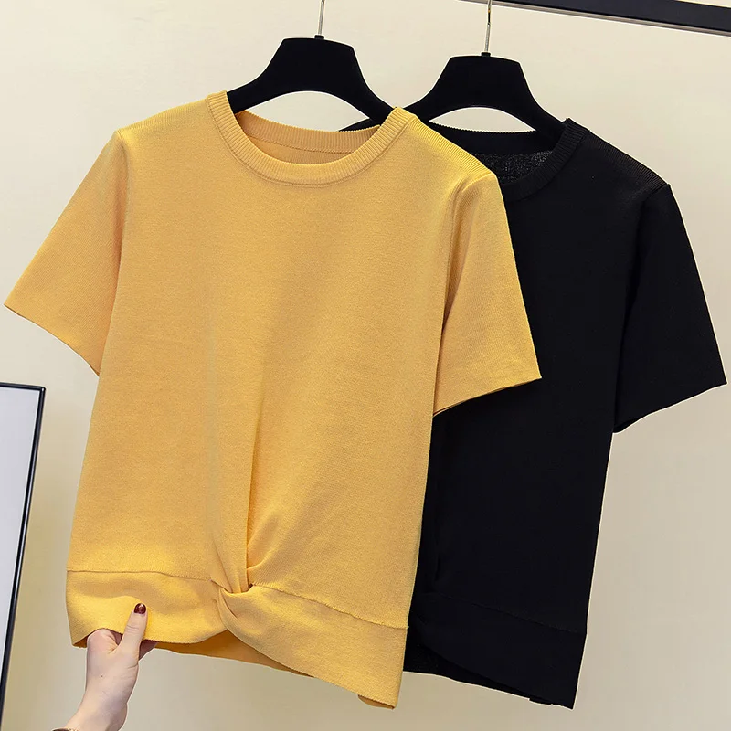 

4XL size Knitted Sweater Women loose Solid pullover Women fashion Hole design top Oversized sweater Women sueters de mujer