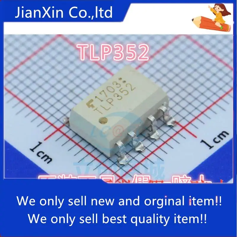 

10pcs 100% orginal new TLP352 SOP8 SMD 2.5A IGBT driver optocoupler isolator