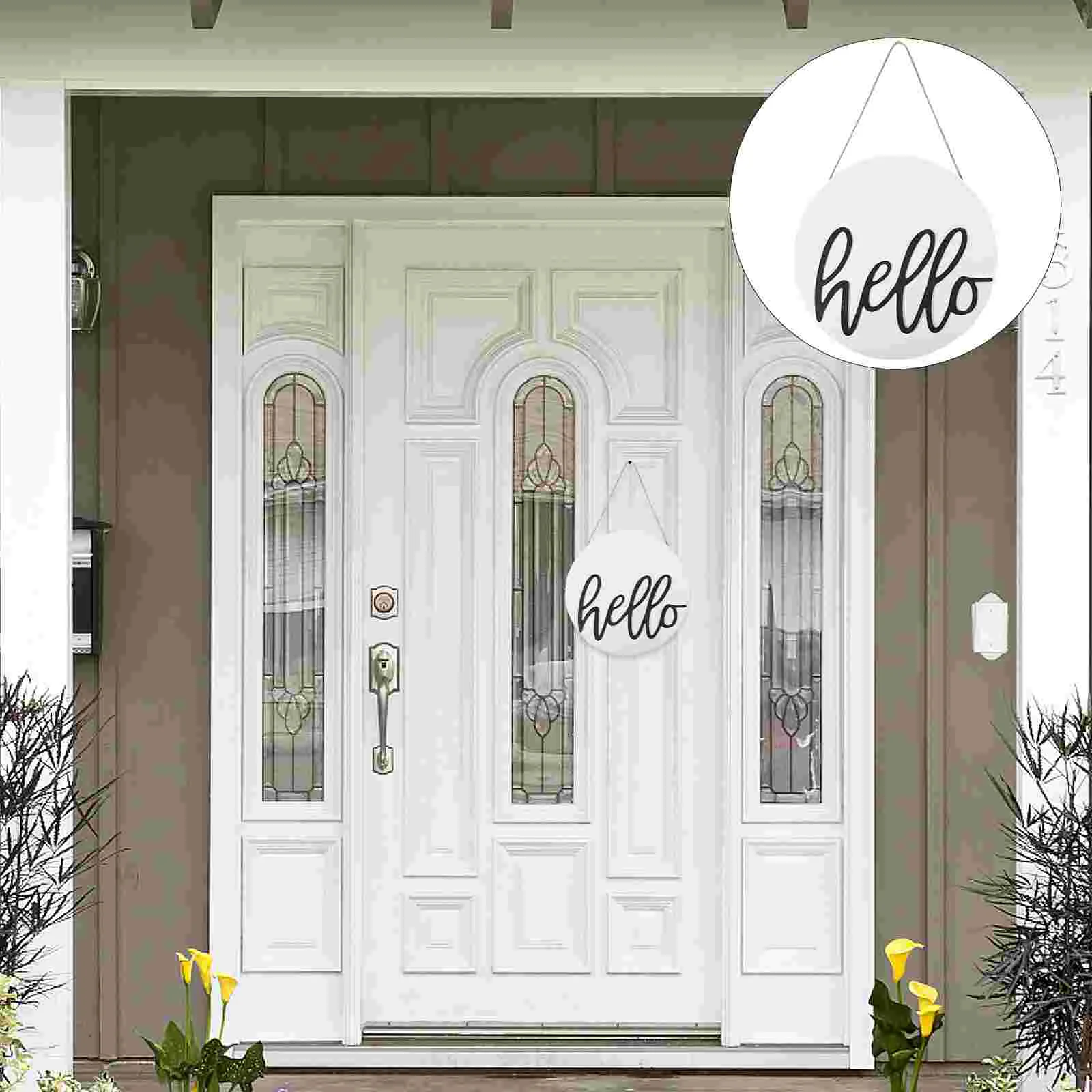 

Porch Welcome Sign Farmhouse Hanging Wood Sign Farmhouse Wall Hanging Front Door Decoration Wood Wall Plank