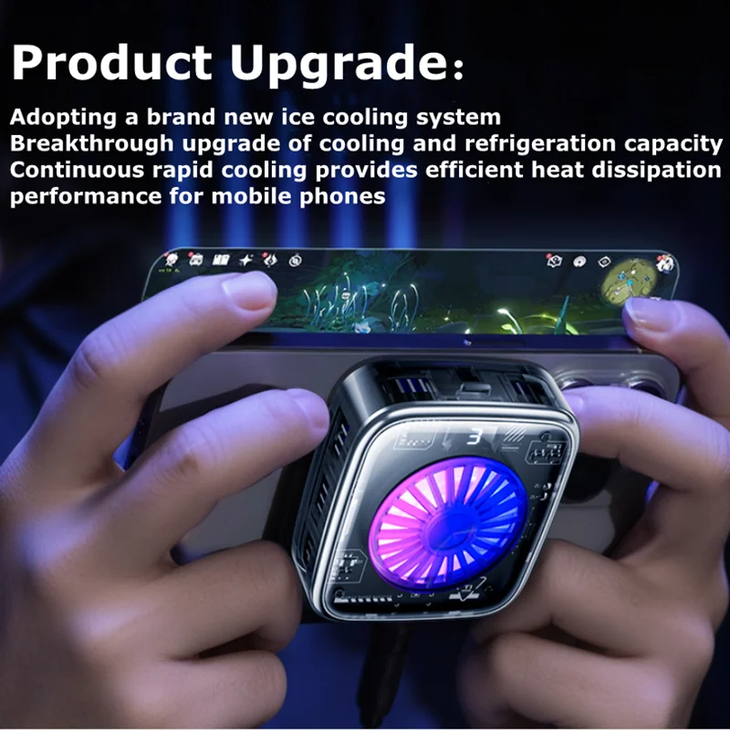 2024 НОВЫЙ SR01 для мобильного телефона 15 Вт полупроводниковый охлаждающий радиатор