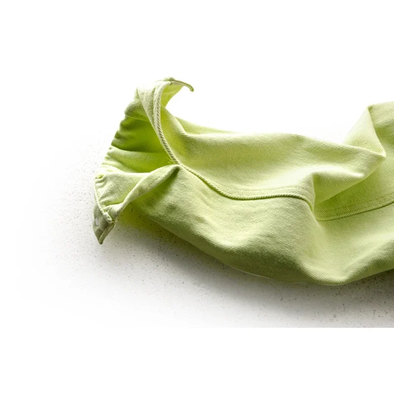 Женские джинсовые куртки Yipn.igacoyou светлого зеленого цвета