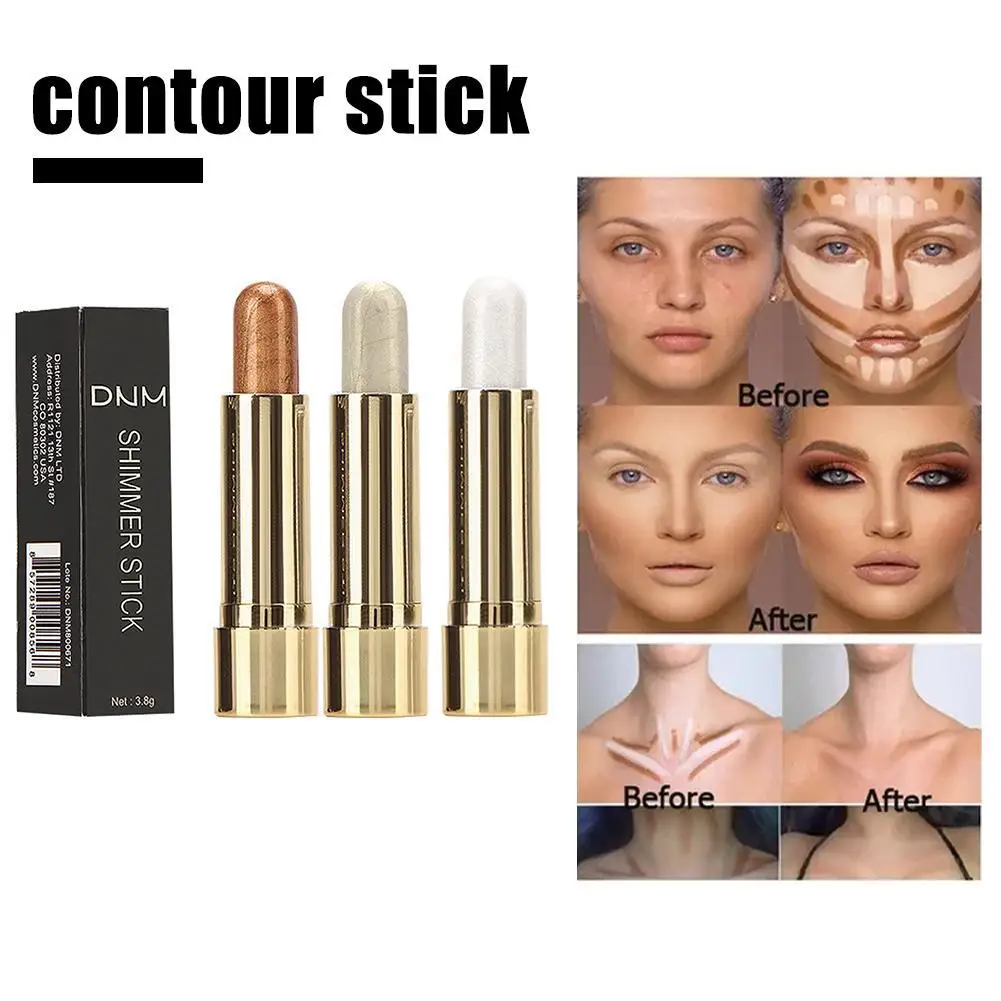 

Face Highlight Stick Professional Concealer Long Lasting Dark Circles Corrector Nose Contour Eye Stick Pencil Cosmetic Tools