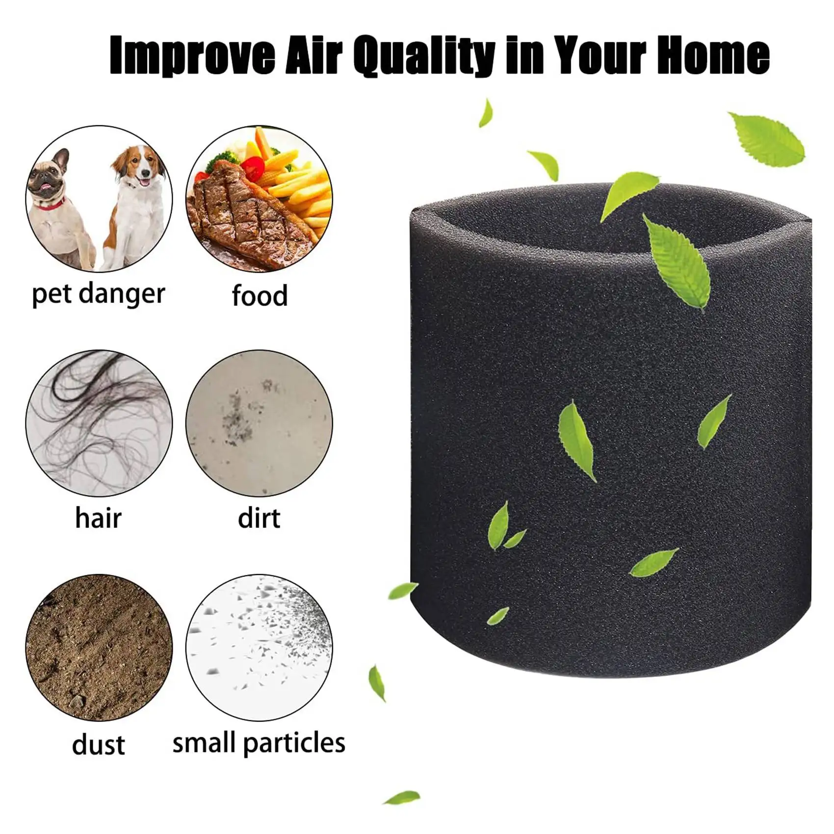 7 шт./упаковка фильтры для пылесосов 5 галлонов