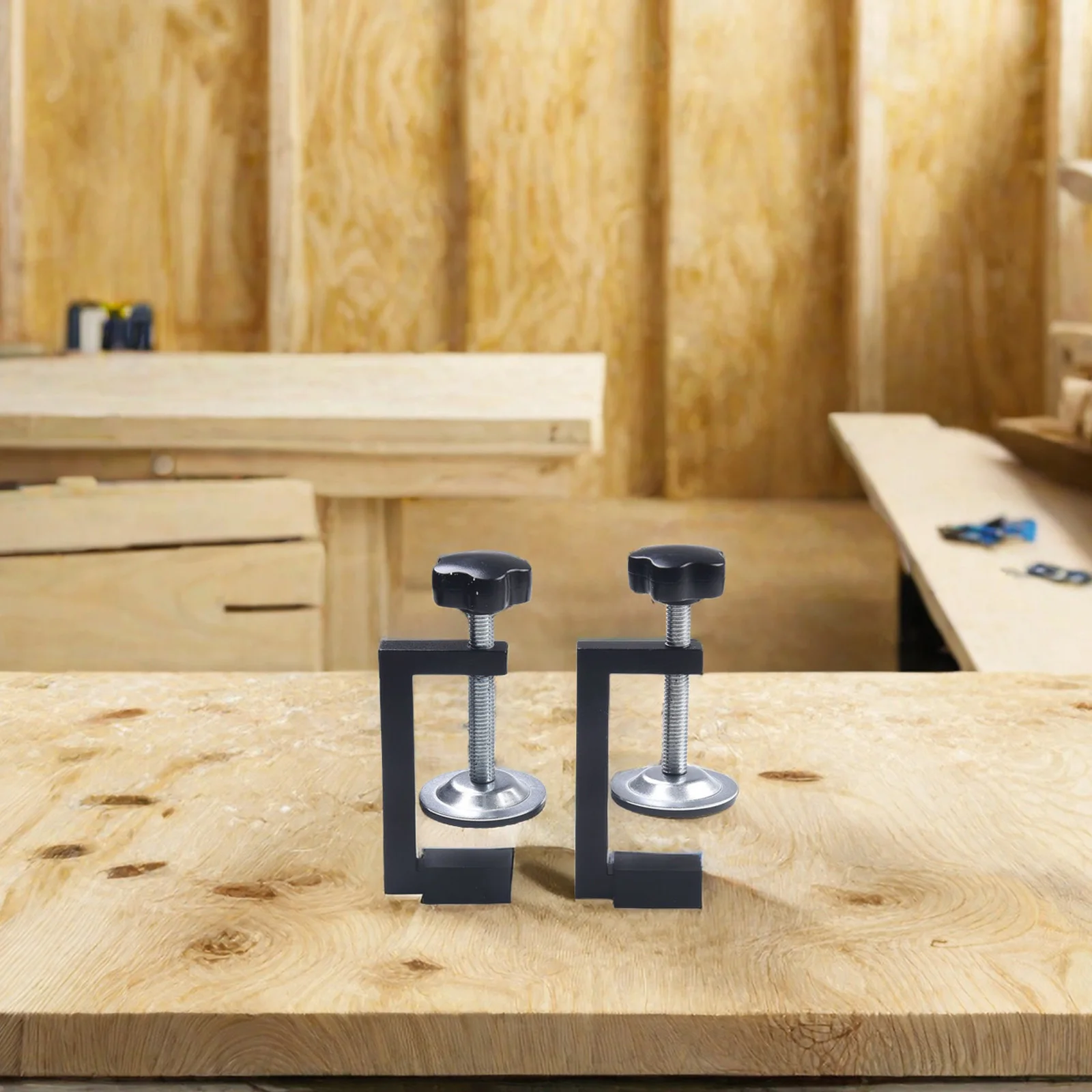 Для сверления по дереву деревообрабатывающий зажим C-образный G-зажим 10-57 мм 2 шт.