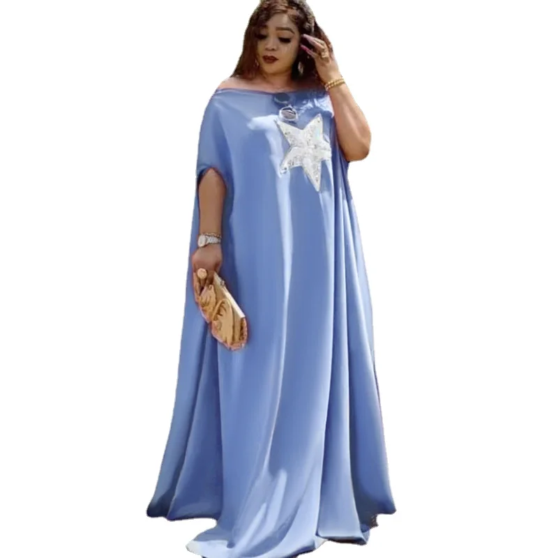 

Dubai Turkey Abaya Dresses For Women 2023 Summer African Plus Size Boubou Africa Party Elegant Gown Traditional Long Dress
